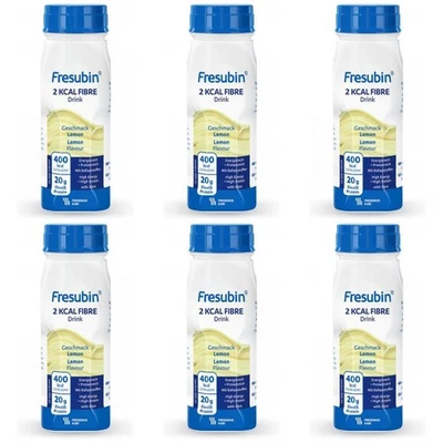 FRESENIUS KABI DEUTSCHLAND GMBH FRESUBIN 2 kcal Fibre DRINK Lemon Trinkflasche 6x4X200ml