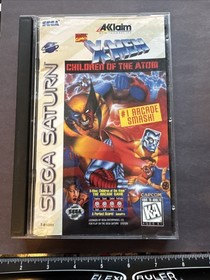 X-Men: Children of the Atom (Sega Saturn, 1996) CIB With Manual & Reg Card