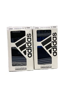 (1) Pack Underwear Adidas Trunk Size M, ( 4) Pairs Assorted Prints & Colors - Picture 1 of 1