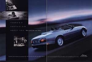 Jaguar XK8 Cabrio 1998: Certain Air About You Oldtimer Printanzeige - Bild 1 von 1