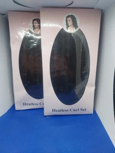 (G) 2x Luckybear Heatless Curl Set rods sleep 4 Pcs - Picture 1 of 2