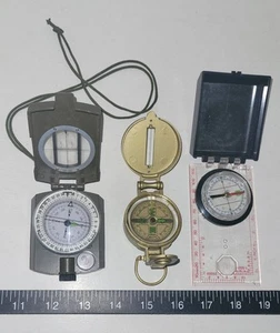 Compass Lot Of (3) - Picture 1 of 17