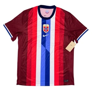 Nike Norway Norge '24/25 Home Red Soccer Jersey, Size Large NWT FZ0162-677 - Picture 1 of 3