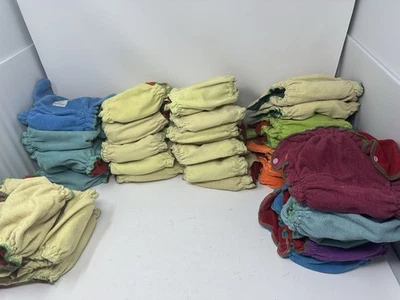 Huge Lot Of 21+ Eco Friendly Cloth Diaper Cover- Read Description- USED - Image 1 of 4
