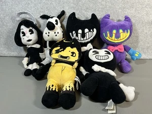 Bendy and the Ink Machine Plush Lot of Six Has FLAWS! - Picture 1 of 21
