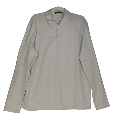 Camisa Polo Brandini Crema Manga Larga Para Hombre Talla XL Cuello Nueva con Defectos Foto 1 de 4