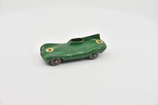 Matchbox D Type Jaguar No.41 Green GPW (The Drivers Head Is Missing)