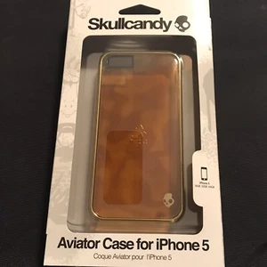 Skullcandy Aviator Case for iPhone 5 SKDY4000 Brown - Picture 1 of 2