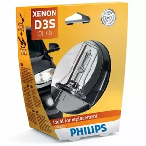 D3S Philips Vision 35W 42V Lampadine Fari Xeno 42403VIS1 (Single) - Picture 1 of 1