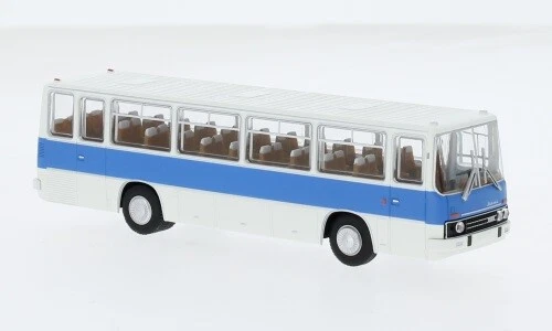 Brekina 59659 - 1/87 Ikarus 255.71, White/Light Blue, 1972 - New - Image 1 of 1