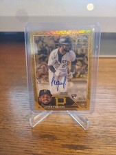 2023 TOPPS GILDED LIOVER PEGUERO ROOKIE YELLOW AUTO PARALLEL  #CGA-LP /75 SP