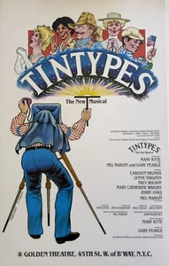 Tintypes - Tarjeta/Póster de ventana de Broadway - 1980 - Imagen 1 de 1