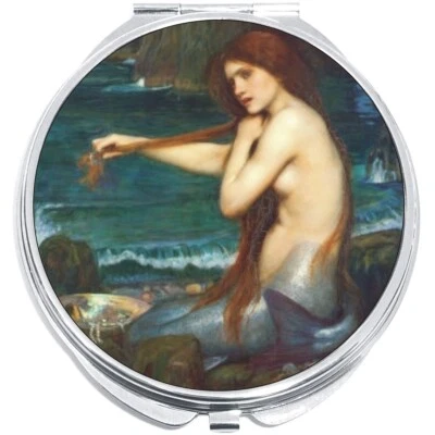 Sirena Compacto con Espejos - Perfecto para tu Bolsillo o Cartera Foto 1 de 2