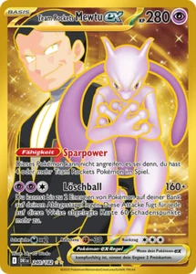 Pokemon Ewige Rivalen Team Rockets Mewtu ex Gold 240/182 Near Mint deutsch - Bild 1 von 1