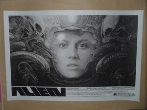 Alien Gabz movie poster art print Grzegorz Domaradzki Mondo artist Nostromo COA - Picture 1 of 8