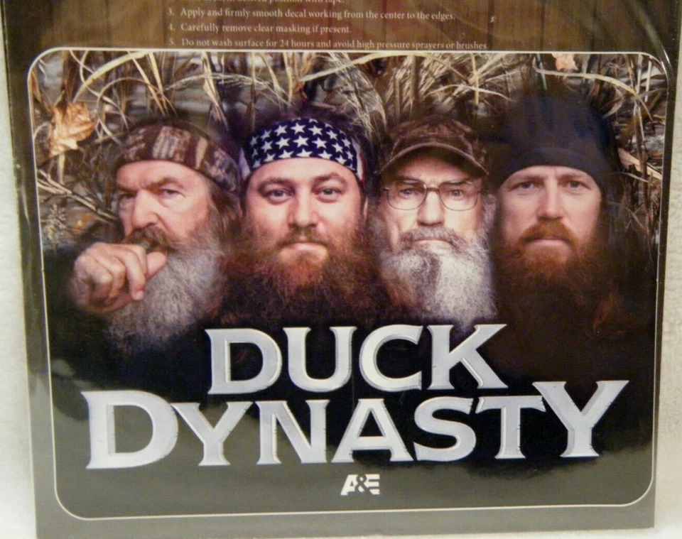 Duck Dynasty Sticker Truck/Car/ Window *Cast Members* Decal A&E Gift Dad Father - Image 1 of 3