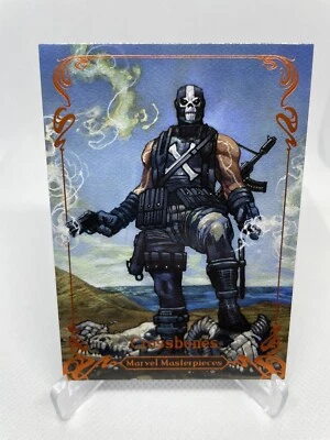 2018 Upper Deck Marvel Masterpieces Legendary Orange 43/99 Crossbones 💎 - Image 1 of 2