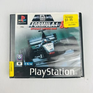 Formula 1 98 Sony PlayStation PS1 Game Includes Manual Pre Owned - Picture 1 of 5