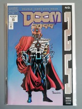 DOOM 2099 issue 25. METALIC FOIL ENHANCED COVER. MARVEL. 1993