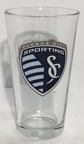 Sporting KC Kansas City Coors Light Pint Glass Beer KS Soccer Cover