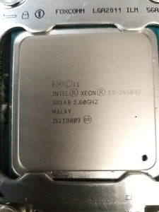 Intel Xeon E5-2650V2 SR1A8 Eight-Core 2.6GHz/20M Socket LGA2011 Processor CPU - Picture 1 of 1