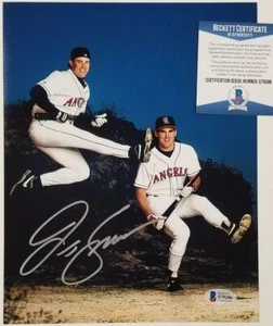 JT Snow signed California Angels 8x10 Photo Autograph ~ Beckett BAS COA - Picture 1 of 1