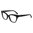 MCM Damenbrille schwarz Katzenauge Acetat Rahmen klare Linse MCM2720 001