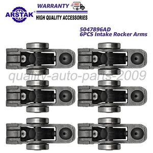 6PCS Valve Rocker Arm Intake 5047896AD For Dodge Jeep Chrysler 3.6L 2016-2024 - Picture 1 of 11