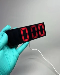 Digital Alarm Clock Large LED Screen Easy Set Up Date Temperature 12/24H Display - Picture 1 of 24