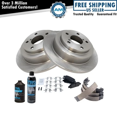 Kit de pastillas de freno y rotor de cerámica trasera para Subaru Forester 1999-03 Impreza 1998-2003 Foto 1 de 4