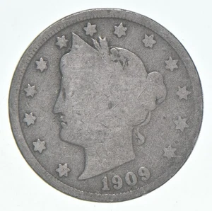 1909 Liberty V Nickel AC Average Circ *2148 - Picture 1 of 5