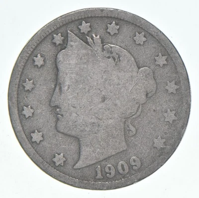 1909 Liberty V Nickel AC Average Circ *2148 - Image 1 of 4
