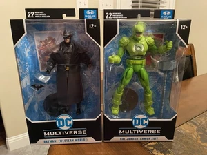 MCFARLANE DC MULTIVERSE HAL JORDAN ARMOR SUIT GREEN LANTERN & BATMAN WESTERN LOT - Bild 1 von 6