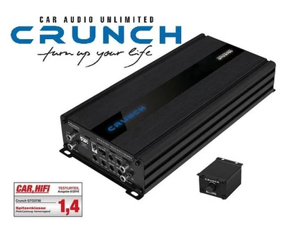 Crunch GTO3750 Clase D Digital Amplificador de 3 Canales Amplificador de... - Imagen 1 de 4