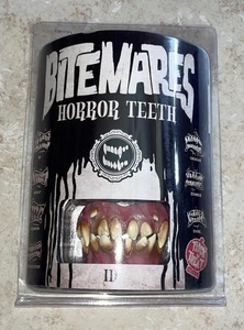 TOT BITEMARES HORROR TEETH ID MONSTER APPLIANCE COSTUME MAKEUP NEW - Picture 1 of 3