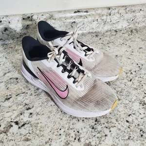 Nike Air Winflo 9 Blanco Rosa Zapatos Tenis Para Mujer Talla 8 Correr Caminar Cómodo Trabajo - Imagen 1 de 7