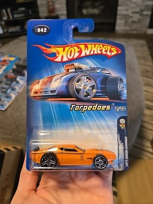2005 Hot Wheels #42 First Editions-Torpedoes 2/10 1971 DODGE CHARGER Orange  - Imagem 1 de 4