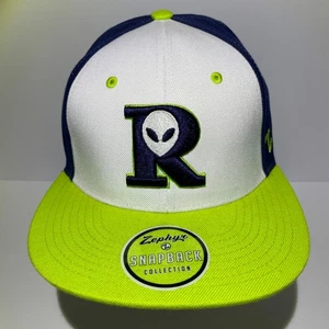 Zephyr Roswell Invaders Snapback Cap Classic Lime Green - Picture 1 of 7