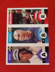 1996 Upper Deck Ray Allen/Scott Burrell/Clifford Robinson Rookie NBA Card NM-MT+ - Picture 1 of 2