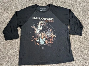 FRIGHT RAGS x Halloween Ends Miramax T-Shirt Raglan 3/4 2XL anthrazit Horror - Bild 1 von 9