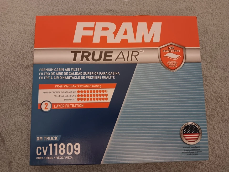 Marco True Air CV11809 PARA CAMIONES CHEVY/GMC Foto 1 de 1