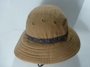 NORDIC GEAR Bucket Boonie Sonnenhut S/M Baumwolle Canvas USA Wandern Angeln Outdoor - Bild 1 von 7