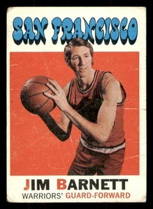 1971-72 Topps #104 Jim Barnett Poor Condion - Picture 1 of 2