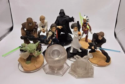 Disney Infinity 3.0 Star Wars Lot of 10 Crystals Tested Works - Image 1 of 4