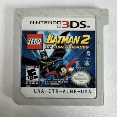 LEGO Batman 2 DC Super Heroes Nintendo 3DS cartucho de juego solo clasificación E10+ Foto 1 de 2