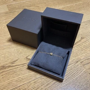 GUCCI Cube Bracelet G 18K 750 Yellow Gold Auth Approx Size Length: 6.9 inch - Picture 1 of 4
