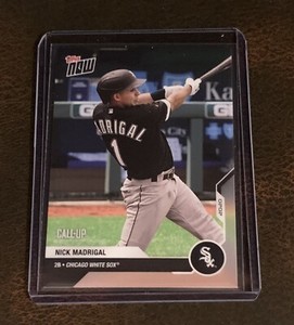 2020 TOPPS NOW #OD-NM NICK MADRIGAL ROAD TO OPENING DAY DEBUT BONUS CARD