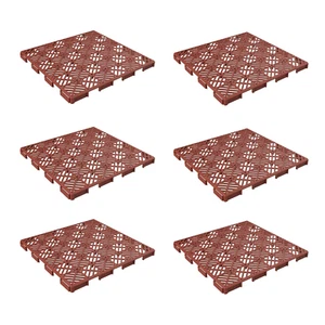 Deck Tiles - 6-Pack Pavers - Polypropylene Interlocking Patio Tiles - Outdoor Ti - Picture 1 of 12