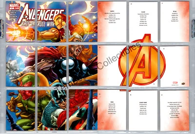 UD Avengers: Kree/Skrull War 2011 ⭐️ Juego maestro completo ⭐️ Caja de pasatiempos vacía Foto 1 de 4