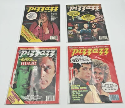PIZZAZZ Magazine Marvel 1978 Grease, Hulk, Battlestar Galactica, And Meatloaf - Image 1 of 4